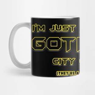 Not Into Gotham City Guys Mug